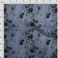 thumbnail image 4 of oneOone Cotton Cambric Dusty Blue Fabric Abstracts Dress Material Fabric Print Fabric By The Yard 56 Inch Wide, 4 of 4