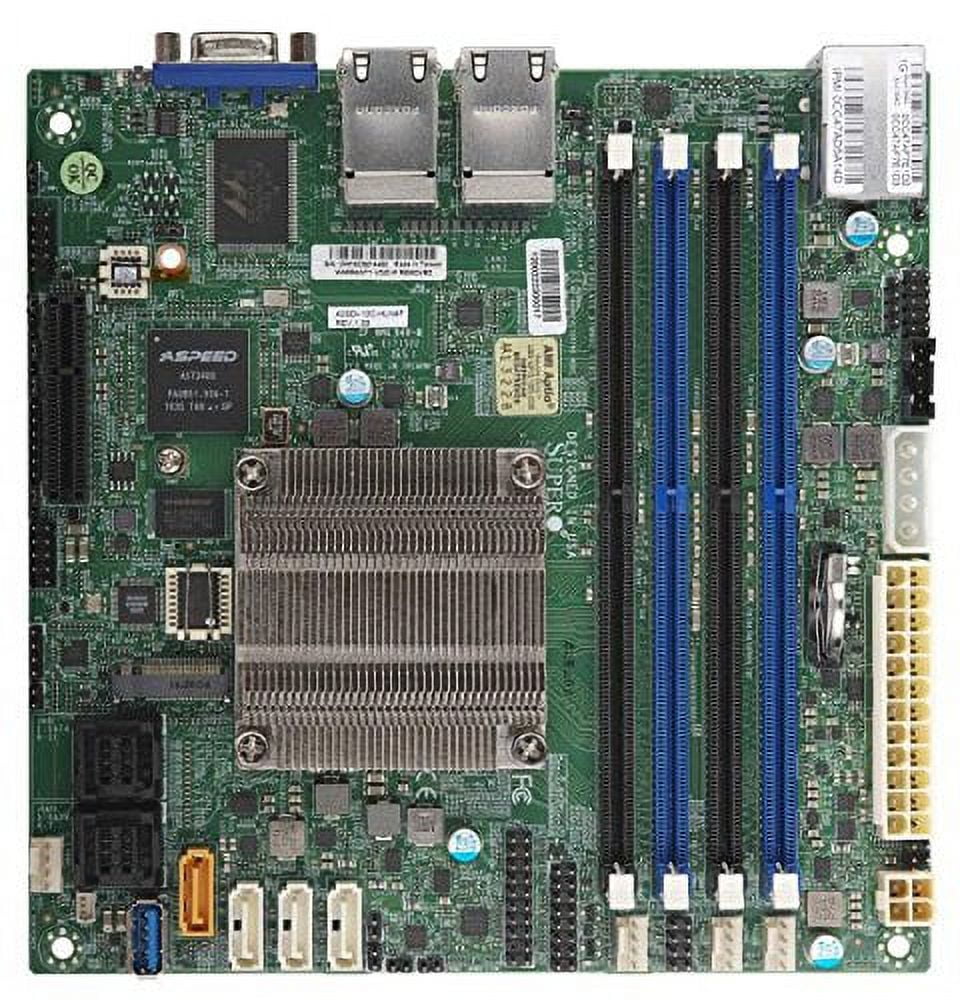 Supermicro A2SDi-8C-HLN4F Motherboard Intel Atom Processor