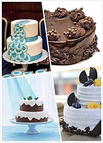 3 Tier Round Multilayer Anniversary Birthday Cake Baking Pans,Stainless Steel 3 Sizes Rings Round Molding Mousse Cake Rings Round-shape,Set of 3 