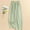 Mint Green, variant on Women's Elastic Waist Leisure Home Furnishings Printed Pants