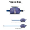 thumbnail image 7 of Crossbody Belt Bag Eiffel Tower Fashion Belt Bag Small Cross Body Bags for Women Casual Waist Packs with Adjustable Strap Waterproof Belt Bag for Workout Running Travelling, 7 of 7
