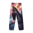 thumbnail image 3 of Lsque Dramatic Shark Attack Print Men's Pajama Pants, Lounge Pant - Comfortable Home Wear,Elastic Waistband, Stylish Design-X-Large, 3 of 9