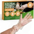 thumbnail image 1 of Protospheric Premium Disposable Proprietary Poly Blend Stretch Food Safety Gloves, Nitrile, Vinyl, Latex & Powder Free, 1 of 8
