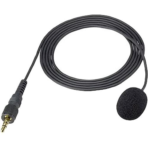 Sony ECM-X7BMP Electret Condenser Lavalier Microphone – Pro Lapel Mic with 1/8 Mini Jack for UWP Transmitters– For Presentations, Theater, & Broadcast | Mini Jack to XLR Converter | Cable Ties | More