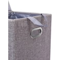 BirdRock Home Single Linen Laundry Hamper with Lid and Removable Liner ...