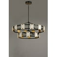 thumbnail image 3 of 41.75 Inch 76W 20 Led Chandelier Maxim Lighting 39538Cybkgl, 3 of 7