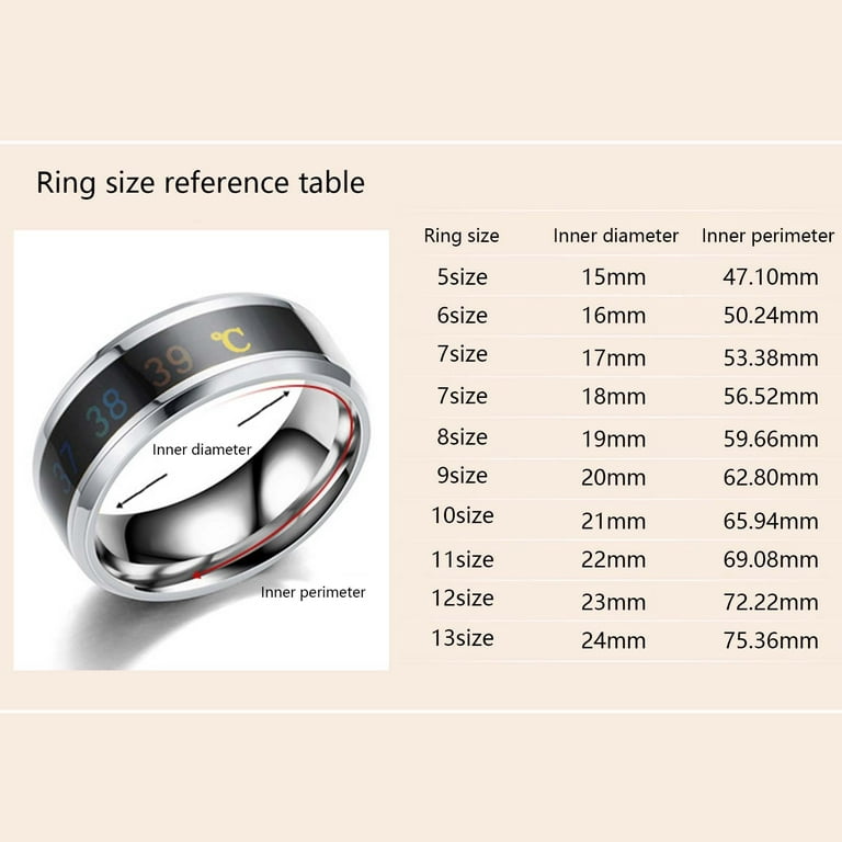 Viadha Nfc Mobile Phone Smart Ring Stainless Steel Ring Wireless Radio  Frequency Communication Water Resistance Jewelry