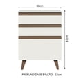thumbnail image 2 of Gabinete Bajo de Cocina Madesa Glamy 60cm Blanco, 2 of 5