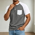 thumbnail image 3 of Lzobxe Mens T-Shirts Short Sleeve Summer Casual Summer with Pocket,Size S-5XL, 3 of 4