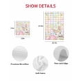 thumbnail image 7 of Happy Easter Kitchen Dish Towels for Drying Dishes Set of 3, Spring Easter Bunny Eggs Floral Colorful Plaid Waffle Weave Microfiber Hand Tea Bathroom Towels Quick Dry & Absorbent Towel 12x12, 7 of 7