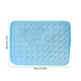 thumbnail image 3 of LSLJS Pet Ice Mat Summer Cool Ice Silk Sleeping Mat Sofa Cushion Dog Ice Mat Transparent Breathable Ice Silk Mat Universal for All Seasons Cooler In Summer, Seat Cushion, 3 of 8