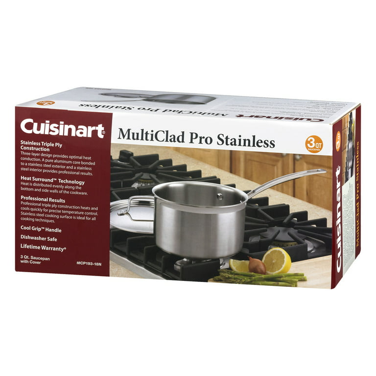 Cuisinart Multiclad Pro 4 Quart Saucepan - The Peppermill