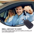 thumbnail image 3 of Miangastore 1Pc Genuine Leather Car Key Case Cover Car Protective Cover, 3 of 8