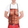 thumbnail image 2 of Delantal de cocina sexy y divertido, novedoso, para cocinar, hacer barbacoas, asar a la parrilla, hornear, fiestas, regalo para hombre musculoso, 2 of 5