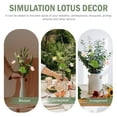 thumbnail image 3 of WEUVEB Adorno Artificial De Flor Loto Rosa Para Y Ceremonias Con Acabado, 3 of 8