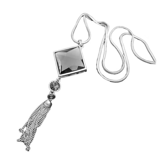 OUNONA 1Set Costume Jewelry for Women Necklaces Alloy Durable Tassel Chain for Daily Use