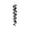 Black26, variant on Halloween Wedding Black Rose Vines with Flexible Wire, Artificial 78.74 Inch Dark Gothic Floral Arch Decor for Fall Gathering