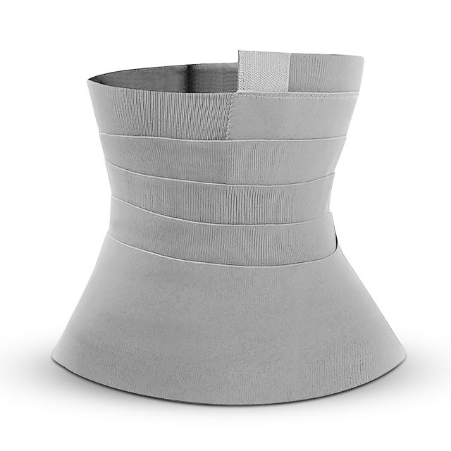 Mujer vendaje envoltura cintura entrenador cuerpo cinturón correa estúpida control resistencia corsé correa elástica shapewear yoga entrenamiento blanco Jumpingount AP004265-01