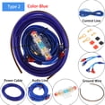 thumbnail image 1 of 1 Set 6 Gauge Car Speaker Subwoofer Cable Wiring Amplifier Installation Kit Audio Wire Power Line Fuse Holder Suit, 1 of 1