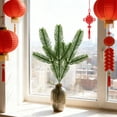 thumbnail image 4 of CaiYueKe Branches d'Aiguilles de Pin Artificielles avec Baies Rouges Tiges de Verdure Factices pour Déco Maison Printemps Pâques Centre de Table Remplissages de Vase Arrangements de Mariage Fête Décoration des Fêtes de Noël, 4 of 7