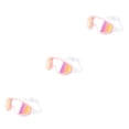thumbnail image 4 of Eigraketly Gafas de natación para niños, gafas de natación subacuáticas ajustables a prueba de fugas, impermeables, profesionales, rosa y blanco Type1 NO1 Eigraketly CBP319045, 4 of 6