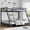 Black, variant on Metal Bunk Bed Twin Over Full, Modern Bunkbeds Heavy Duty Bed with Safety Guard Rails and Space-Saving Design, Steel Bed for School, Bedroom, Black