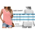 thumbnail image 6 of MOSHU Color Block Tank Tops for Women Casual Loose Tops Summer V Neck Sleeveless Shirts Basic Trendy Tunic Tops, 6 of 6