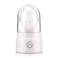 thumbnail image 1 of ABS Silicona Scrambler Scrambler Mano alimentado a mano Mezclador lavable Shaker Batillo Huevos de oro Huevos Maker Cocina conmovedor con tirar Blanco Inevent HA010789-02B, 1 of 7