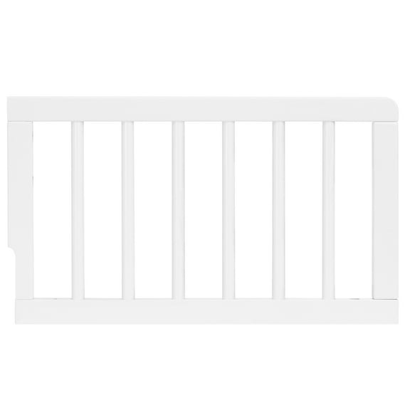 Dream On Me Sleepy Little Sloth, Moon Bear Reaching For The Stars Toddler Rail I Rounded Spindles I Mid- Century Meets Modern in White