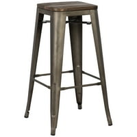 EdgeMod Trattoria Bar Stool Set of 4 by Overstock