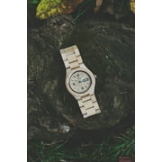 Wood craft- Wood art - Wood wristwatch-Wooden watch-Handmade watch-Anniversary gift -Men's- Women's watch - Unisex watch- Personal Message Laser Engraving - Alpha II Series 2