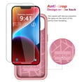 thumbnail image 4 of Diverbox for iPhone 14 Case [Shockproof] [Dropproof] [Tempered Glass Screen + Camera Lens Protector],Heavy Duty Protection Phone Case Cover for Apple iPhone 14 (Pink), 4 of 8