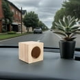 thumbnail image 4 of Minkissy Beige Wooden Speaker Enclosure for Car Audio 4 Inch Subwoofer Box with Precise Fit Design, 4 of 6