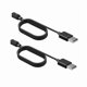 thumbnail image 1 of Chenchen Compatible with OKYUK Watch Charger, Magnetic Replacement Charger Compatible for OKYUK T18 Watch (2 Pack-Black+Black, for OKYUK T18), 1 of 1
