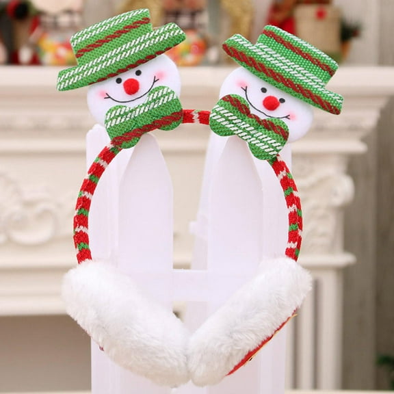 LEORX 2Pcs Reindeer Headband Christmas Headdress Assorted Decoration for Kids Adults