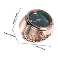 thumbnail image 2 of TABLETREANDS De Dedo Estilo Anillo Rosa Dorado Con Y Material, 2 of 7