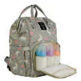 thumbnail image 4 of LEQUEEN Baby Diaper Bag Backpack Large Capacity Waterproof Backpack Nappy Changing Bag, Light Gray, 4 of 10
