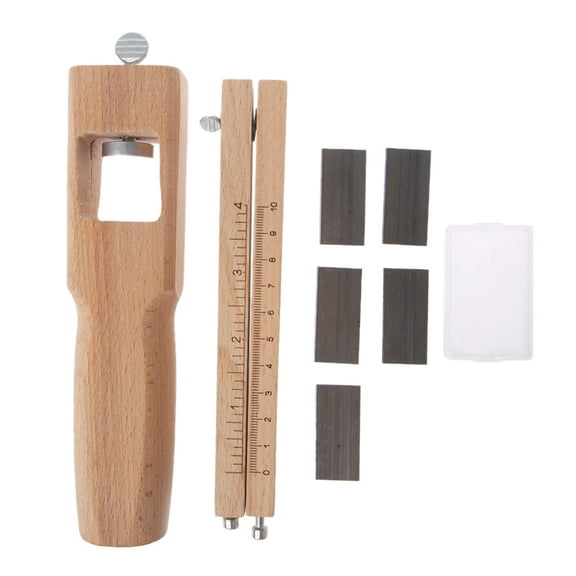 New Wood Adjustable Strip Cutter Craft Tool1eatherHand Cutting Tools 5B1ades
