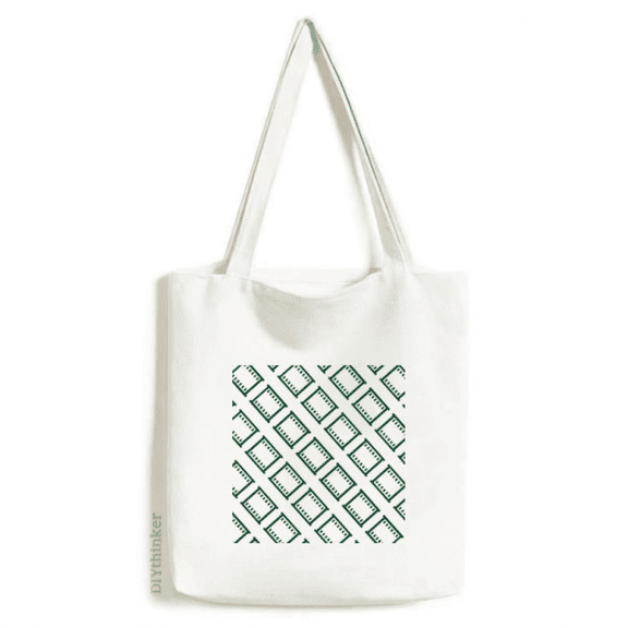 Movies Playing Seal Patterns Tote Canvas Bag Shopping Satchel Casual Handbag