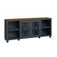 thumbnail image 4 of FESTIVO Vintage TV Stand with Carved Doors for Large Size TV 70"W x 30"H x 15.5"D - Navy, 4 of 6