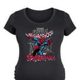 thumbnail image 3 of Marvel Spider-Man - Friendly Neighborhood - Maternity Scoop Neck Graphic T-Shirt, 3 of 5