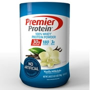 Premier Protein 100 Whey Protein Powder, Vanilla Milkshake, 30g