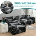 thumbnail image 3 of Eurhowing L Shape Sofa Slipcover for Sectional Couch, 3+3 Seater Stretchable Couch Covers with Non-Slip Elastic Bottom, Washable Furniture Protector for Home Decor, 3 of 9
