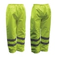 thumbnail image 2 of Boss 8008705 Hi-Vis Insulated Yellow Polyester Unisex Rain Pants, 2XL, 2 of 2