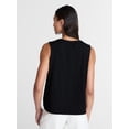 thumbnail image 4 of Time and Tru Women’s Tie Front Top, sizes XS-XXXL, 4 of 6