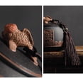 thumbnail image 3 of Retro Rough Pottery Loose Tea Tin Tea Storage Tea Caddy Tea Canister Tea Storage Container Tins Jar with Airtight Lid and Lucky Goldfish Tassel Decoration, Can Keep Bulk Tea Tidy and Fresh, 3 of 4