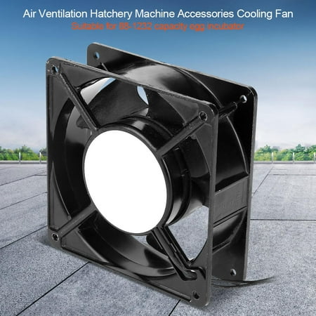 

OTVIAP Small Cooling Fan Small Cooler Fan Portable Incubator Cooling Fan Air Ventilation Small Hatchery Machine Accessories 220-240V AC