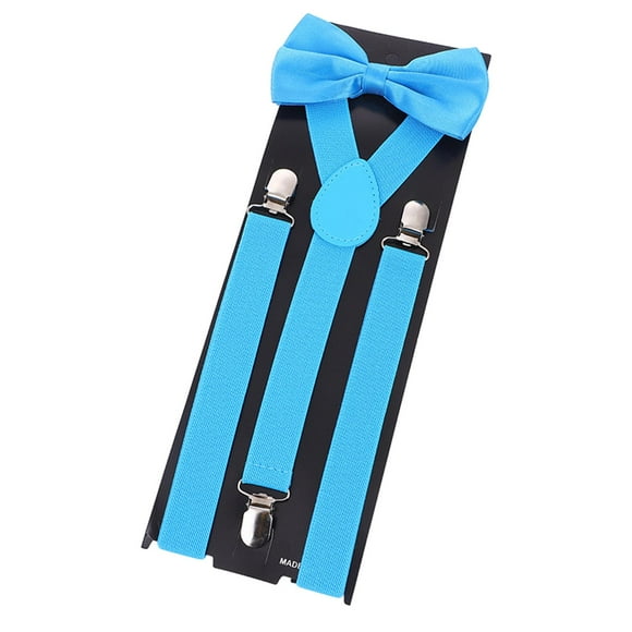 Tirantes de hombre Yuyangstore con pajarita ajustables en Y Para pantalones
