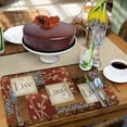 thumbnail image 3 of CounterArt "Spice of Life" 4 Pack Reversible Flexible Plastic Tabletop Placemats, 3 of 8