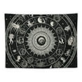 thumbnail image 5 of ERAPDAUR  Twelve Constellation Tapestry,Black and White ，Sun and Moon ，Yin and Yang Tapestry Mystic Wall Hanging Tapestry for Home Decor  40x30inch, 5 of 6